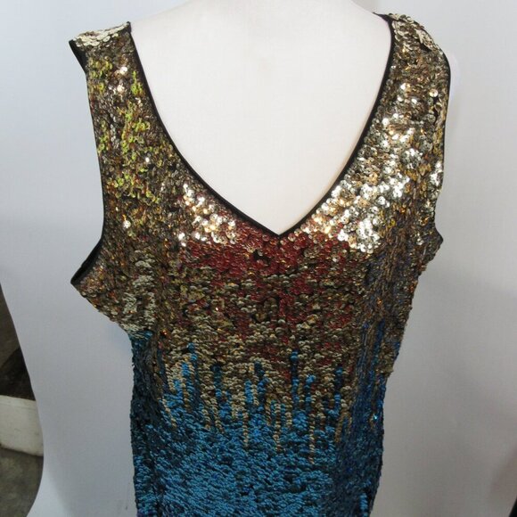 Unbranded Women's Ombre Sequin Dress Size XXL - Picture 7 of 16